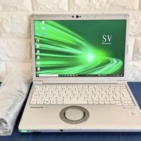 【★2020年モデル 使用40H 新古品】 Panasonic Let's note CF-SV9RDLKS /Core i5 10310U/8GBメモリ＋Nvme 256GB・SSD/FULL HD