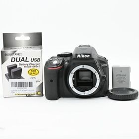 ＜良品＞ Nikon D5300 ブラック｜2400万画素 一眼レフカメラ｜シャッター数2,000枚☆｜軽量・高画質の人気モデル
