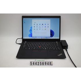 ノートパソコン Lenovo ThinkPad X395 Ryzen 5 PRO 3500U 2.1GHz/8GB/256GB(SSD)/13.3W/FHD(1920x1080)/Win11 文字消えあり