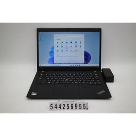 ノートパソコン Lenovo ThinkPad X395 Ryzen 5 PRO 3500U 2.1GHz/8GB/256GB(SSD)/13.3W/FHD(1920x1080)/Win11 文字消えあり