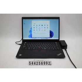 ノートパソコン Lenovo ThinkPad X395 Ryzen 5 PRO 3500U 2.1GHz/8GB/256GB(SSD)/13.3W/FHD(1920x1080)/Win11 文字消えあり