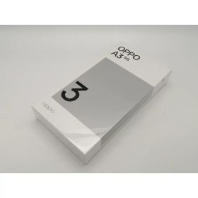 【未使用】Oppo ymobile 【SIMフリー】 OPPO A3 5G 4GB 128GB パープル【ECセンター】保証期間3ヶ月