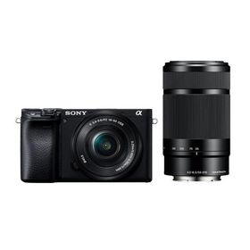 [箱破損 または 箱汚れ品]SONY α6400 ILCE-6400Y ダブルズームレンズキット (ブラック)