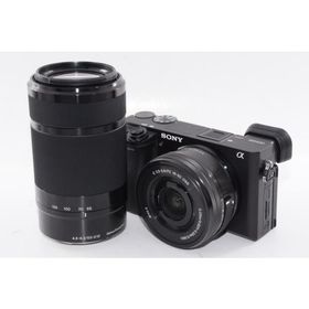 【中古】【ほぼ新品】ソニー ミラーレス一眼 α6400 ダブルズームレンズキット