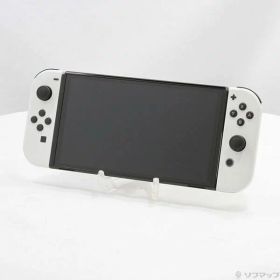 【中古】Nintendo(任天堂) Nintendo Switch 有機ELモデル Joy-Con(L)／(R) ホワイト 【377-ud】