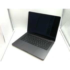 【中古】Apple MacBook Pro 14インチ M4(CPU:10C/GPU:10C) 16GB/512GB スペースブラック MW2U3J/A(14インチ,M4,2024)【福岡筑紫】保証期間１ヶ月【ランクA】