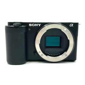 【全額返金保証】【最速発送】Sony デジタル一眼 VLOGCAM ZV-E10 ボディ [ブラック] ブラック 美品 動作確認済