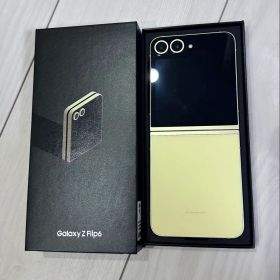 Samsung Galaxy Z Flip6 イエロー 256GB（2年保修付）