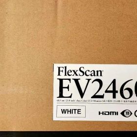 【匿名配送】EIZO FlexScan EV2460-WT 新品【送料込】
