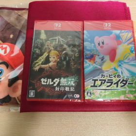 Switch2 カービィのエアライダー ゼルダ無双 封印戦記 楽天特典セット