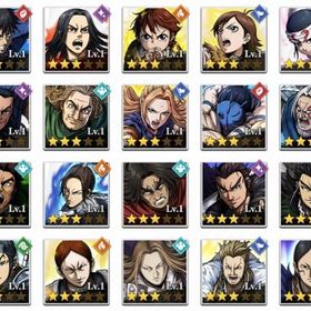 初期 石84,900個 那貴,桓騎,河了貂,昌平君,紀彗,王賁,紫伯,龐煖 | キングダム 頂天のアカウントデータ、RMTの販売・買取一覧