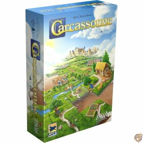 【ポイント3倍4日&5日】Carcassonne ボードゲーム (ベースゲーム) | ファミリーボードゲーム 大人と家族のためのボードゲーム 戦略ボードゲーム 中世アドベンチャーボードゲーム 対象年齢7歳以上 2~5人用 Z-Man Games製