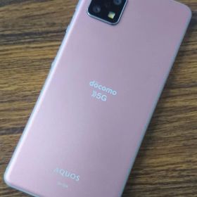 【美品】AQUOS sense5G SH-53A コーラルレッド