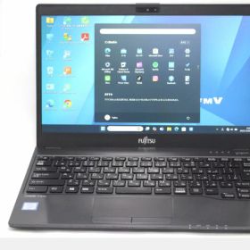 中古 フルHD 13.3インチ Fujitsu LIFEBOOK U938S Windows11 七世代Core i5-7300U 8GB 爆速256GB-SSD 無線 Office付き Win11【中古ノートパソコン 中古パソコン 中古PC】送料無料 あす楽対応 即日発送（Windows10も対応可能 Win10）