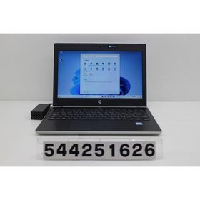ノートパソコン hp ProBook 430 G5 Core i3 8130U 2.2GHz/8GB/256GB(SSD)/13.3W/FWXGA(1366x768)/Win11