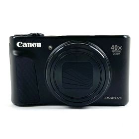 キヤノン Canon PowerShot SX740 HS ブラック コンパクトデジタルカメラ 【中古】