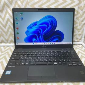 富士通 lifebook u939 4GB 256GB win11 黒 中古品