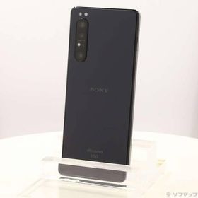〔中古〕SONY(ソニー) Xperia 1 II 128GB ブラック SO-51A docomoロック解除SIMフリー〔258-ud〕