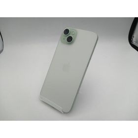 【中古】Apple 国内版 【SIMフリー】 iPhone 15 Plus 128GB グリーン MU0E3J/A【神保町】保証期間１ヶ月【ランクA】