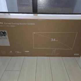 xiaomi 曲面ウルトラワイドモニター G34WQi 【ジャンク】