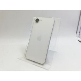 【中古】Apple au 【SIMフリー】 iPhone 16e 128GB ホワイト MD1R4J/A【大宮東口】保証期間１ヶ月【ランクA】