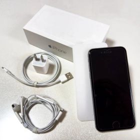【超美品】iPhone6 純正付属品 保護ガラス ソフトバンク回線SIMロック有