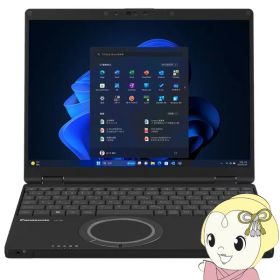 【12/5は期間限定クーポン発行】ノートパソコン Panasonic パナソニック Let’s note SR バッテリー2個モデル標準＋軽量 12.4型 SSD512GB ブラック CF-SR4HDNCR【KK9N0D18P】