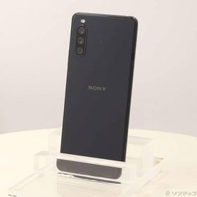 〔中古〕SONY(ソニー) Xperia 10 III Lite 64GB ブラック XQ-BT44 楽天 SIMフリー〔377-ud〕