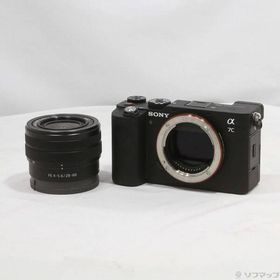 〔中古〕SONY(ソニー) α7C ズームレンズキット ブラック ILCE-7CL B〔251-ud〕