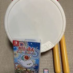 太鼓の達人 Nintendo Switch ドンダフルフェスティバル 太鼓とバチセット 美品中古