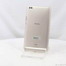 〔中古〕HUAWEI(ファーウェイ) dtab compact 32GB ゴールド d-02K docomo 〔ネットワーク利用制限▲〕〔344-ud〕