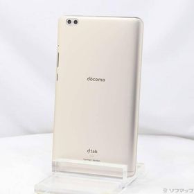 〔中古〕HUAWEI(ファーウェイ) dtab compact 32GB ゴールド d-02K docomo〔295-ud〕