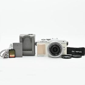 ＜美品＞ OLYMPUS PEN Lite E-PL7 14-42mm EZレンズキット シルバー｜シャッター3545枚