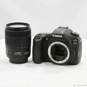 【中古】Canon(キヤノン) EOS 80D EF-S18-135 IS USM レンズキット 【368-ud】