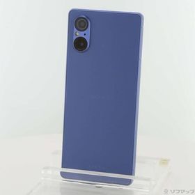 〔中古〕SONY(ソニー) Xperia 5 V 256GB ブルー XQ-DE44 SIMフリー〔258-ud〕
