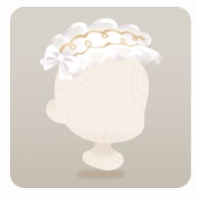 シアーフリルヘッドドレス(300円) | リヴリーアイランドのアイテム、RMTの販売・買取一覧