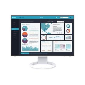 EIZO(エイゾー) EV2495-WT FlexScan 24.1型 WUXGAディスプレイ デイジーチェーン・LAN対応 ホワイト