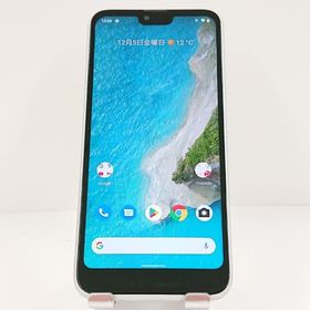 Android One S6 S6-KC Y!mobile ホワイト 送料無料 即決 本体 c15860