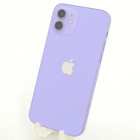【中古】SIMフリー Apple iPhone12 64GB Purple A2402 MJNH3J/A