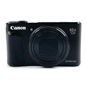 キヤノン Canon PowerShot SX740 HS ブラック コンパクトデジタルカメラ 中古