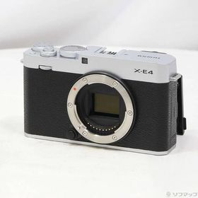〔中古〕FUJIFILM(フジフイルム) FUJIFILM X-E4 ボディ シルバー〔297-ud〕