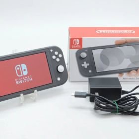 【中古】Nintendo Switch Lite グレー HDH-S-GAZAA【N】 外観ランクC