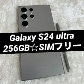 Galaxy S24 ultra 256GB チタニウムグレー i61
