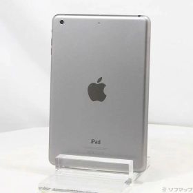 【中古】Apple(アップル) iPad mini 2 64GB スペースグレイ ME278J／A Wi-Fi 【377-ud】