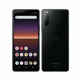 【SIMロック解除済】docomo Xperia10 II SO-41A Black SONY 当社3ヶ月間保証 中古 イオシス
