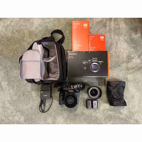 ソニー(SONY)のSONY α7sⅢ レンズ２つ＋おまけ付き(ミラーレス一眼)