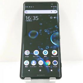 Xperia XZ3 801SO SoftBank ブラック 送料無料 本体 c15791 【中古】