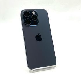 アップル(Apple)の【全額返金保証】【最速発送】Apple iPhone iPhone 15 Pro 128GB ブルーチタニウム SIMフリー 動作確認済(スマートフォン本体)