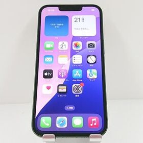 iPhone13 128GB au グリーン 送料無料 即決 本体 c10720