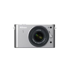 Nikon ミラーレス一眼カメラ Nikon 1 (ニコンワン) J1 (ジェイワン) 標準ズームレンズキット シルバーN1 J1HLK S